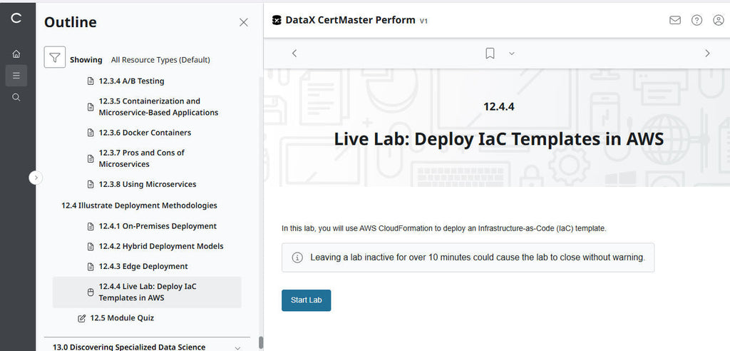 Best Price Guarantee ✅ CompTIA DataX CertMaster Perform (V1)
